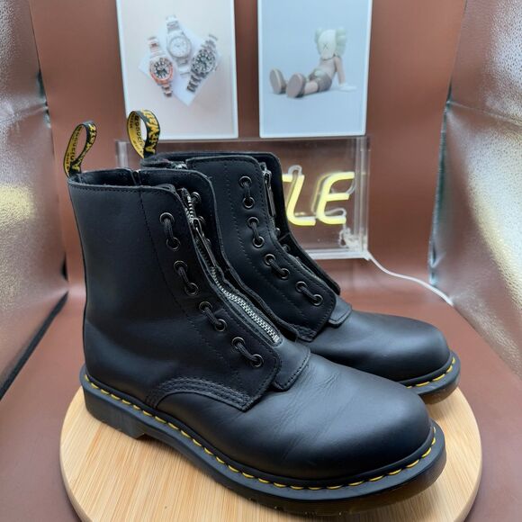 Dr. Martens Shoes - Dr. Martens 1460 Women’s Pascal Nappa Zipper Boots Sz 10